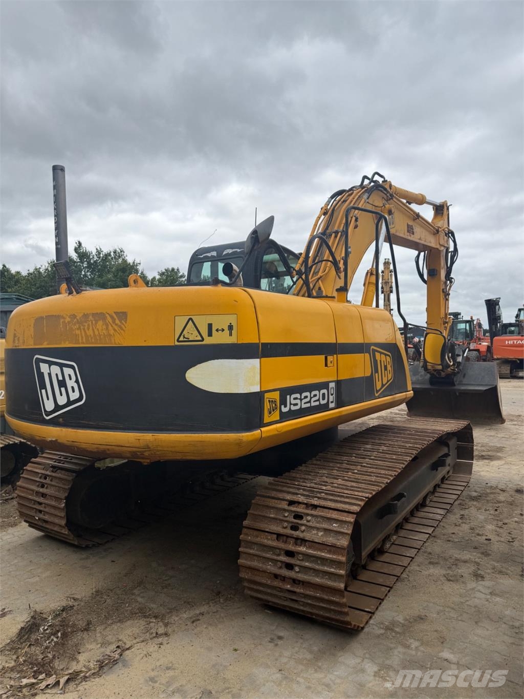 JCB JS220LC Rupsgraafmachines