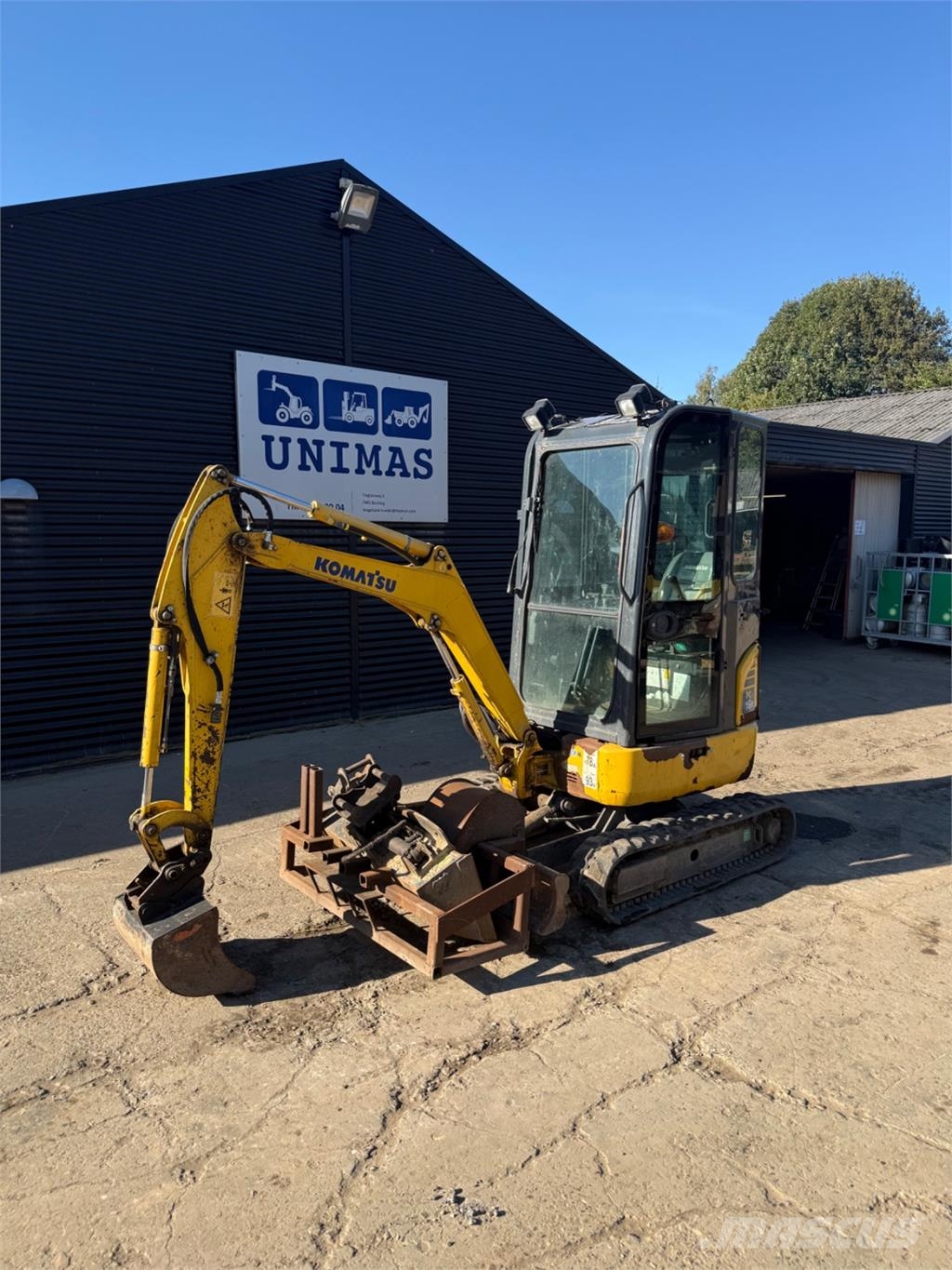 Komatsu PC16 Mini ekskavatori < 7 t