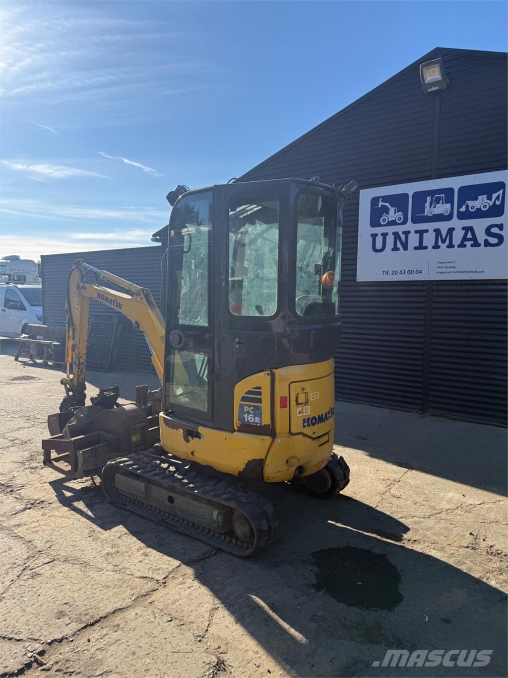 Komatsu PC16 Mini ekskavatori < 7 t