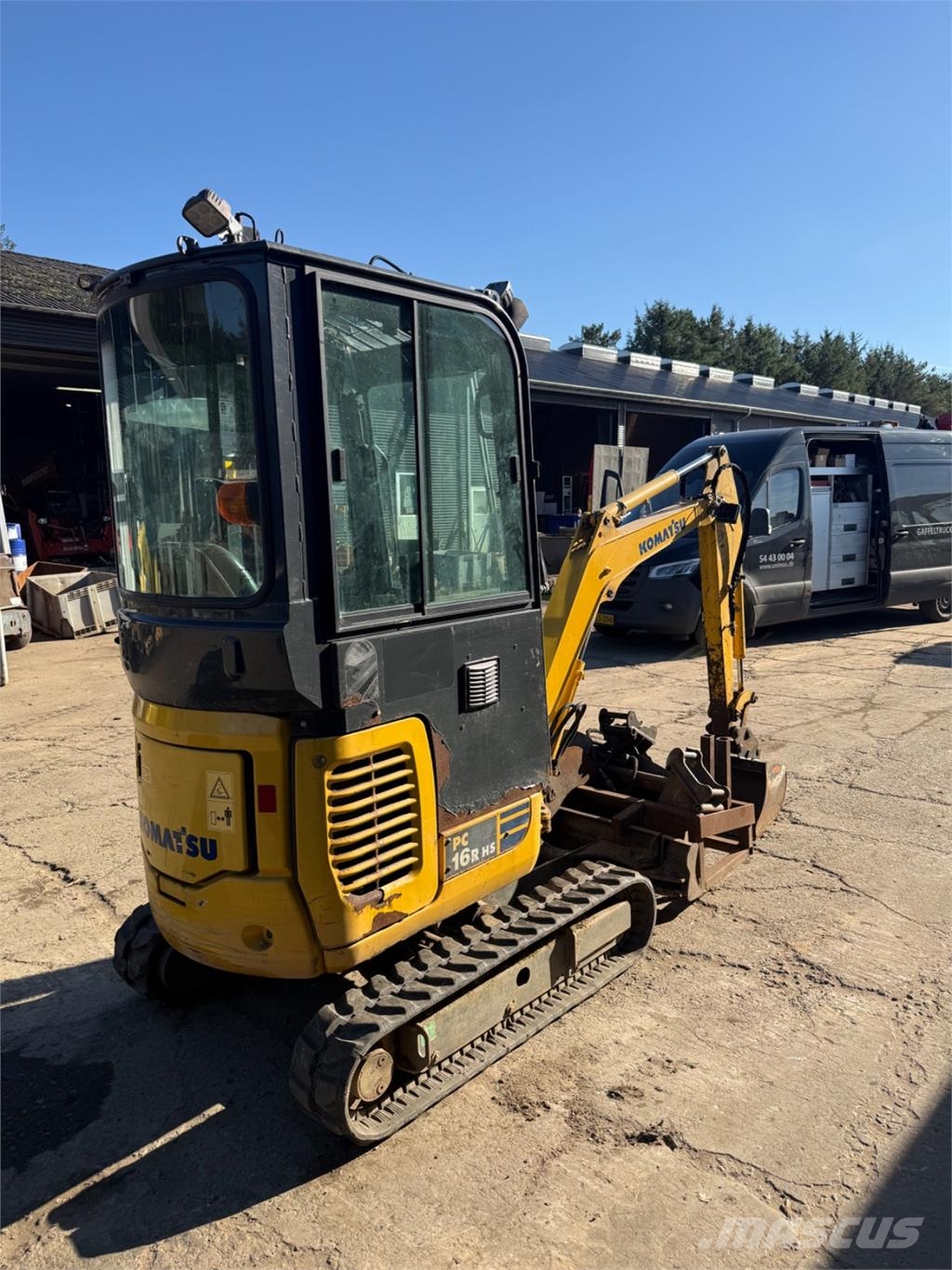Komatsu PC16 Mini ekskavatori < 7 t