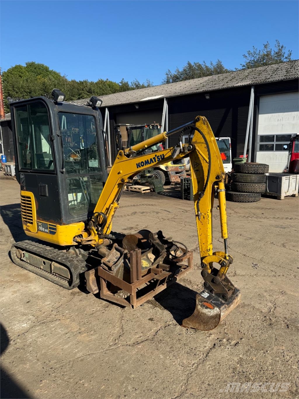 Komatsu PC16 Mini ekskavatori < 7 t