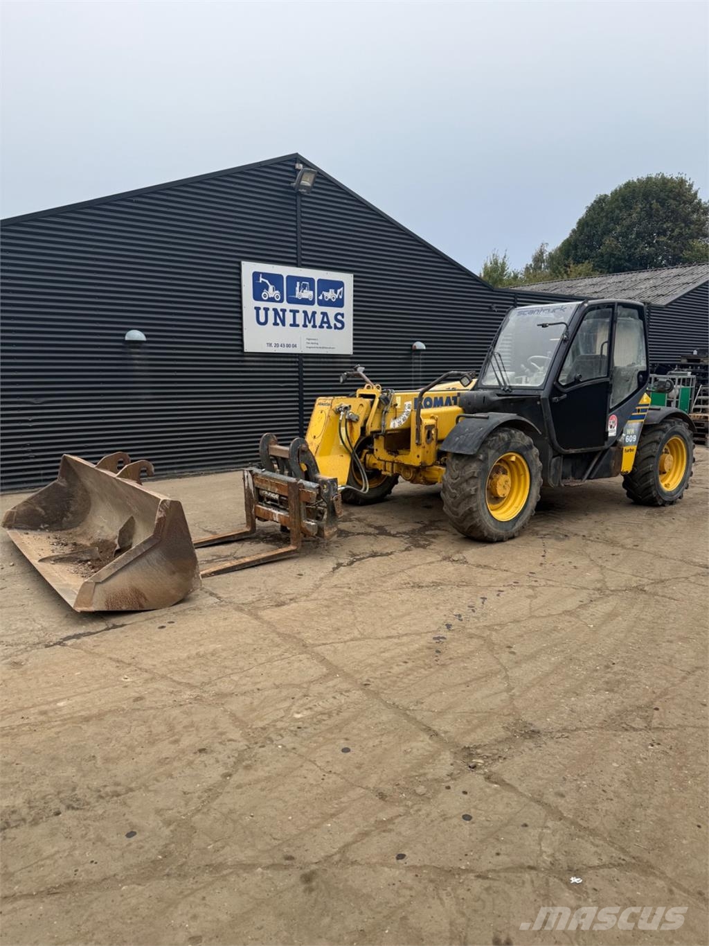 Komatsu WH608 Teleskoplæssere