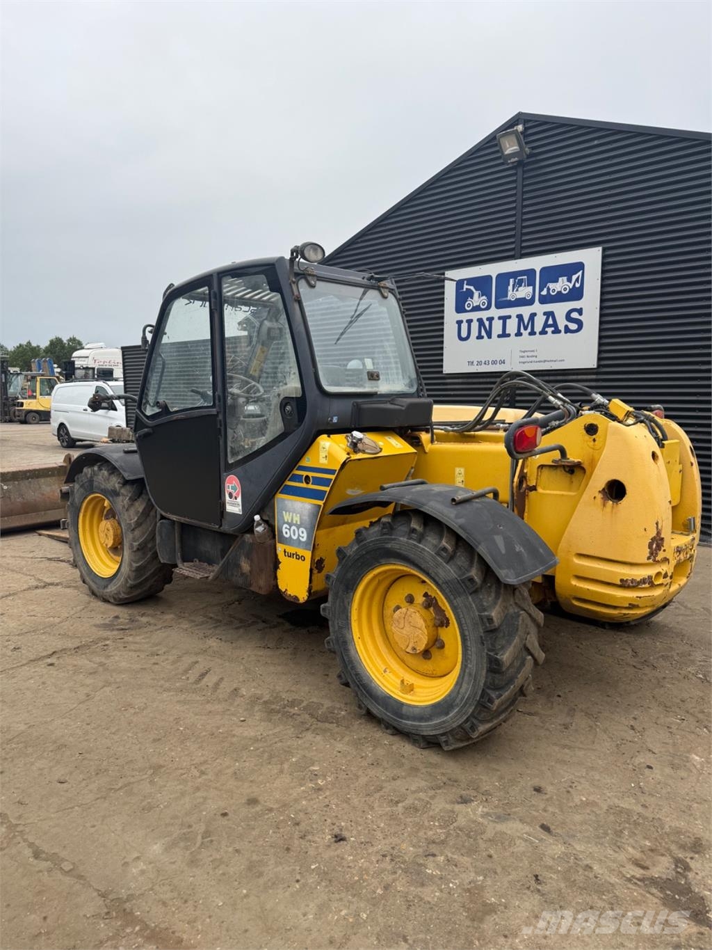 Komatsu WH608 Teleskoplæssere