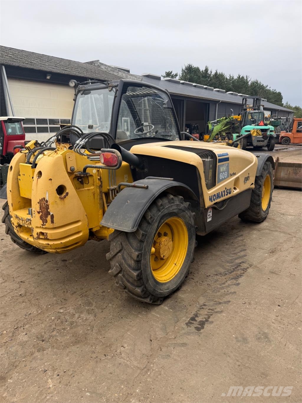 Komatsu WH608 Teleskoplæssere