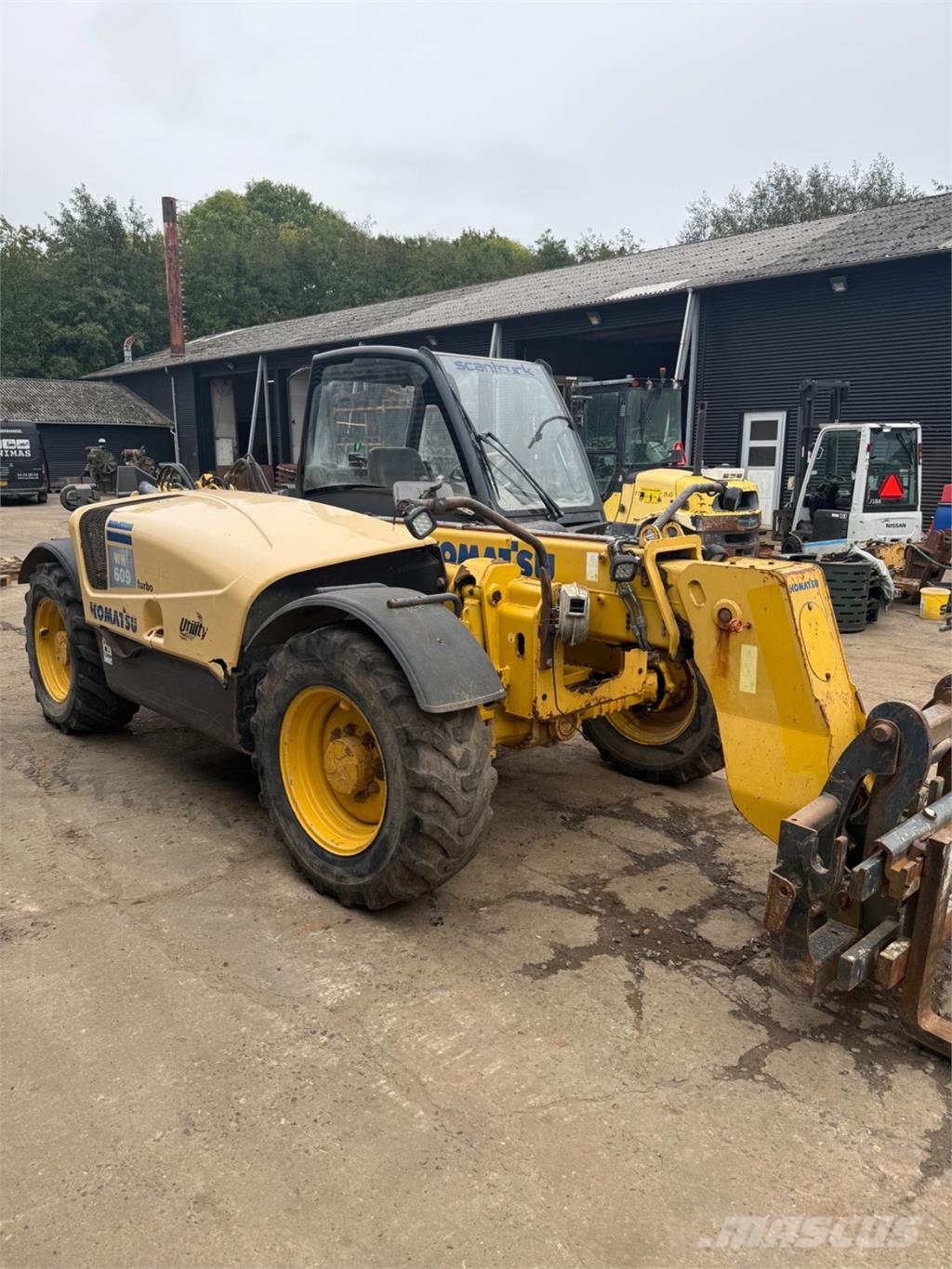 Komatsu WH608 Teleskoplæssere