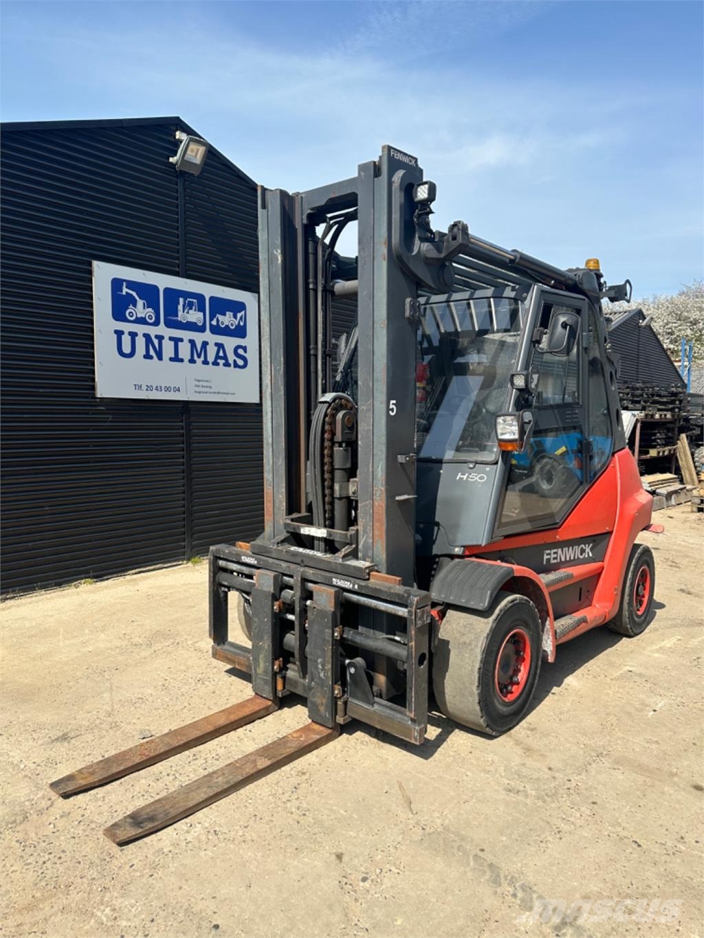Linde H50T LPG'li forkliftler