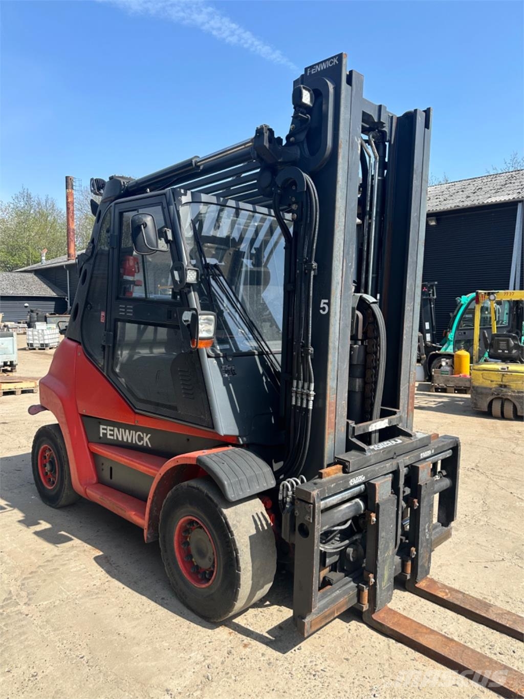 Linde H50T LPG'li forkliftler