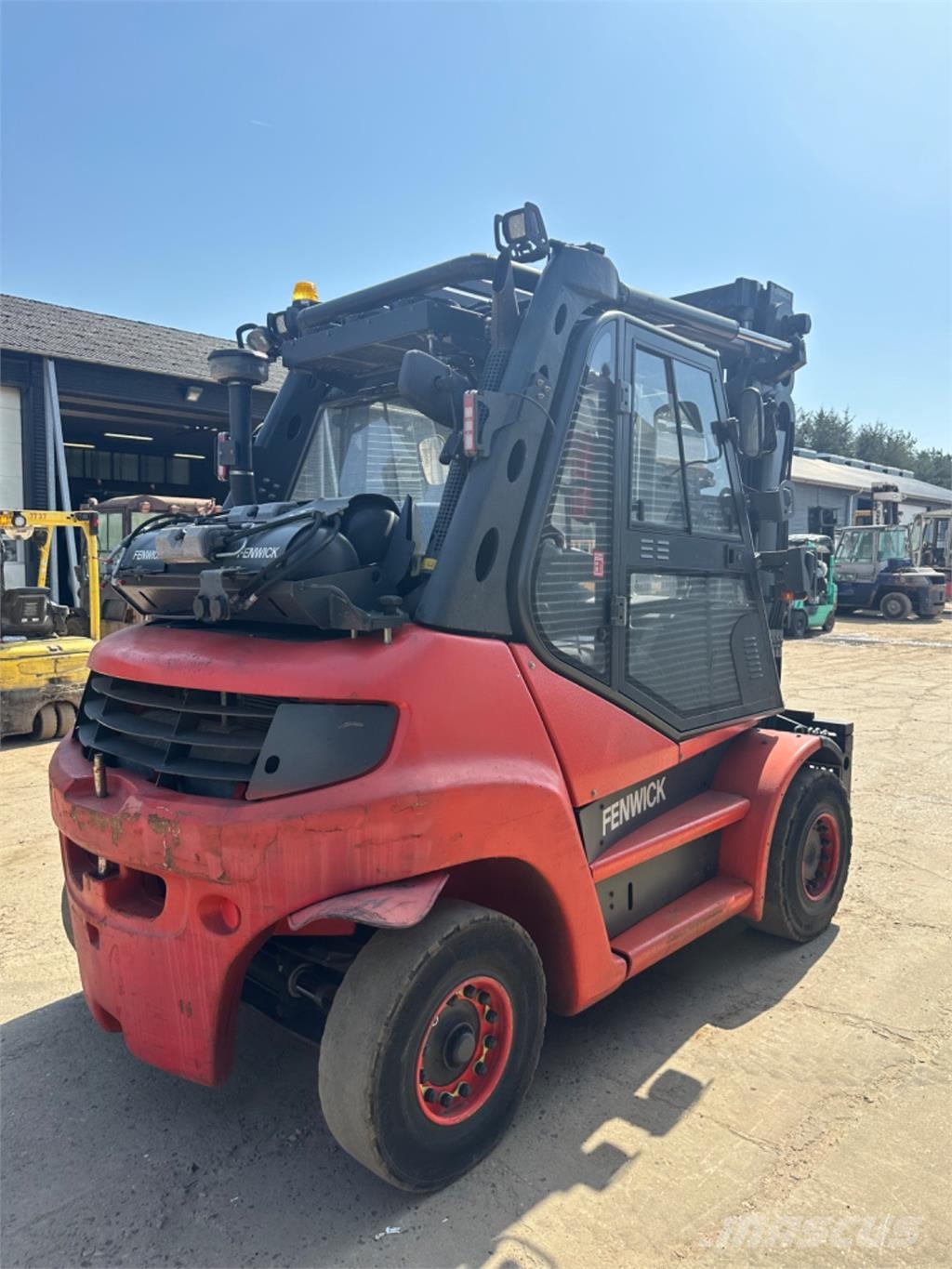 Linde H50T LPG'li forkliftler