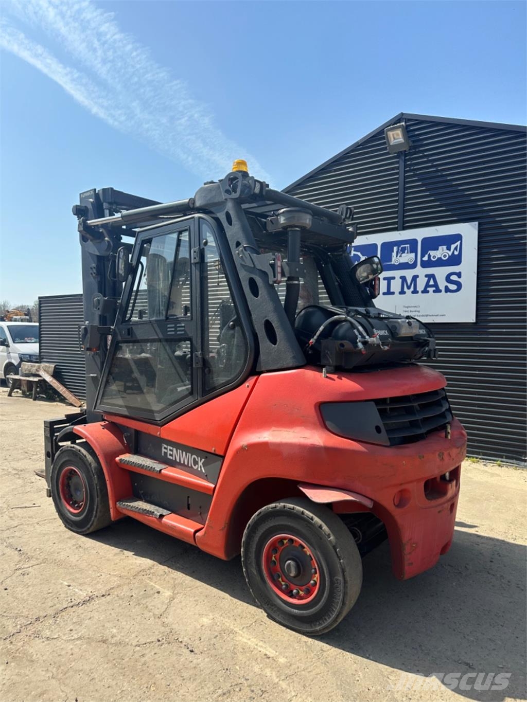 Linde H50T LPG'li forkliftler