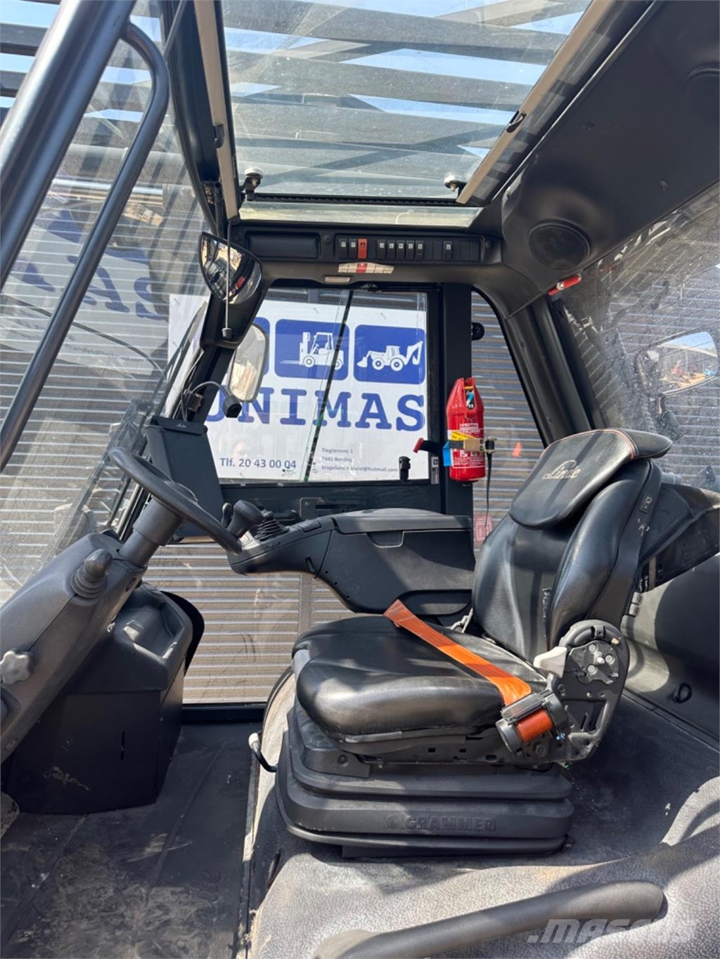 Linde H50T LPG'li forkliftler