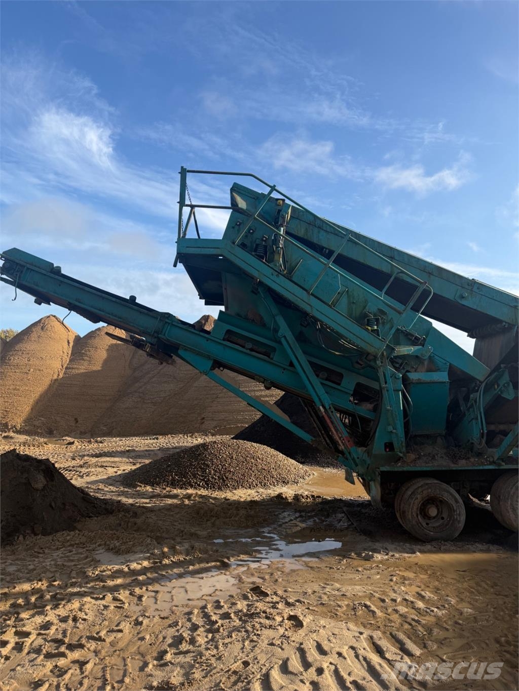 Powerscreen Chieftain 1400 Sortirna linija za odpad