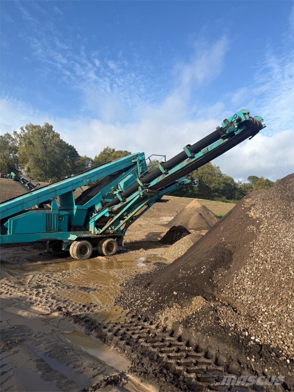 Powerscreen Chieftain 1400 Sortirna linija za odpad