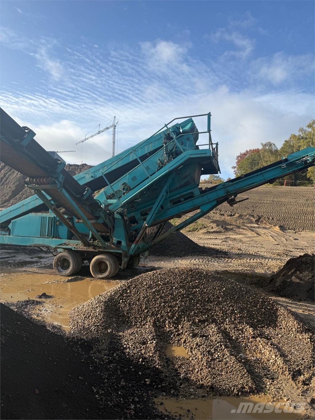 Powerscreen Chieftain 1400 Sortirna linija za odpad