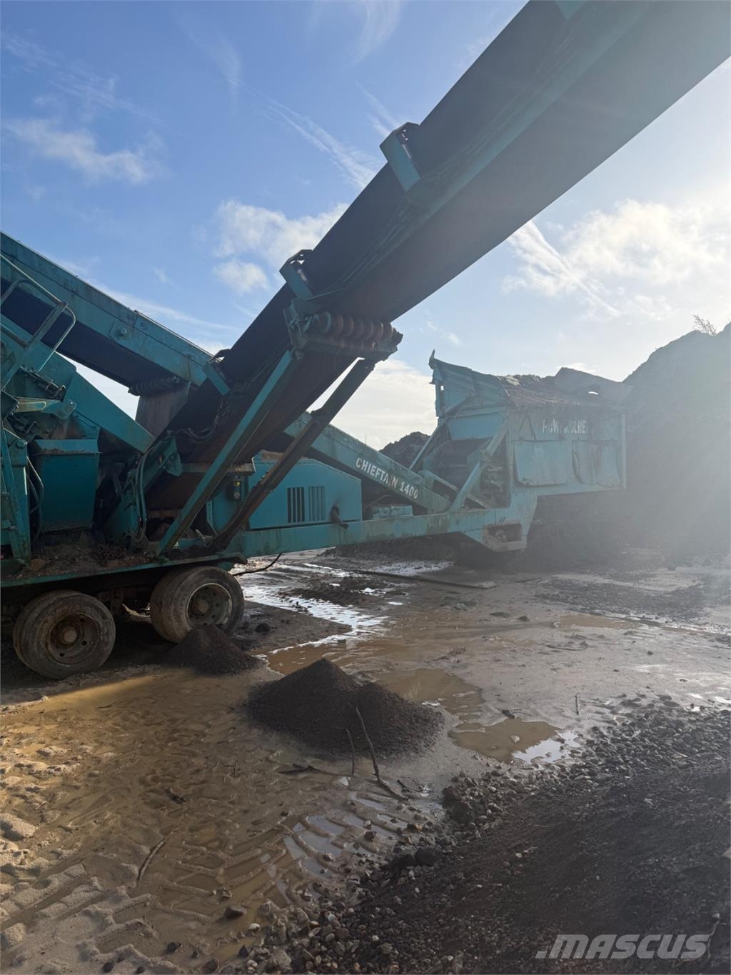 Powerscreen Chieftain 1400 Sortirna linija za odpad