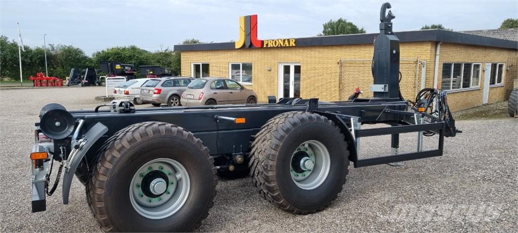 Pronar T285/1 KROGHEJSVOGN MED 2 KREDS BREMSER OG ALB VEN Hook lift trailers