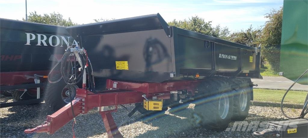 Pronar T679/2 ENTREPRENØRVOGN MED 2 KREDS HYDR. BREMSER Tipper trailers