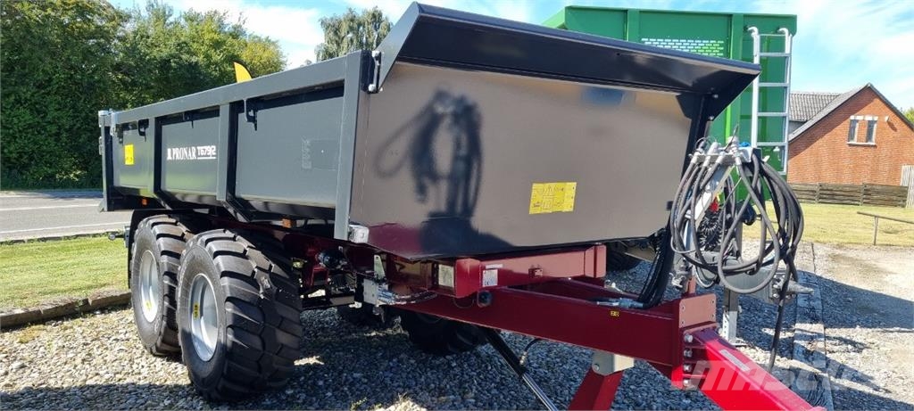 Pronar T679/2 ENTREPRENØRVOGN MED 2 KREDS HYDR. BREMSER Tipper trailers
