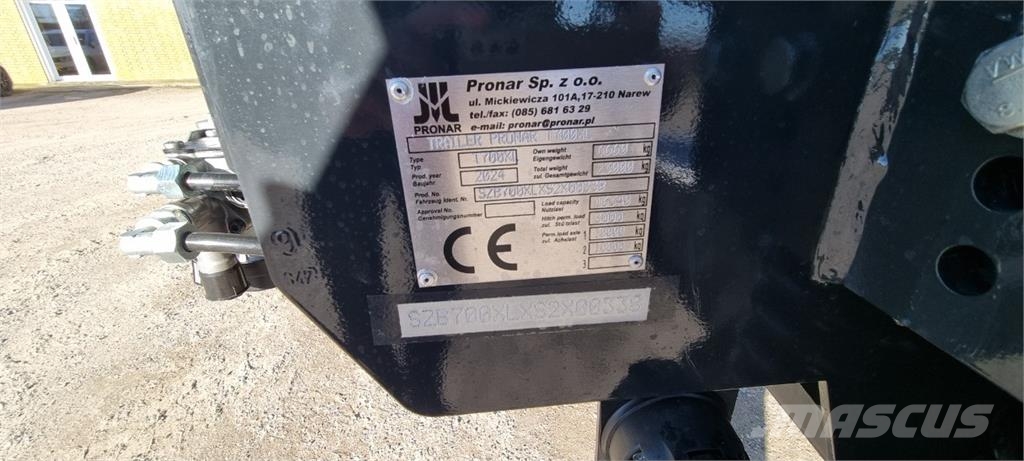 Pronar T700XL 18 TON TIPVOGN M.FRANSK BAGSMÆK Tipper trailers