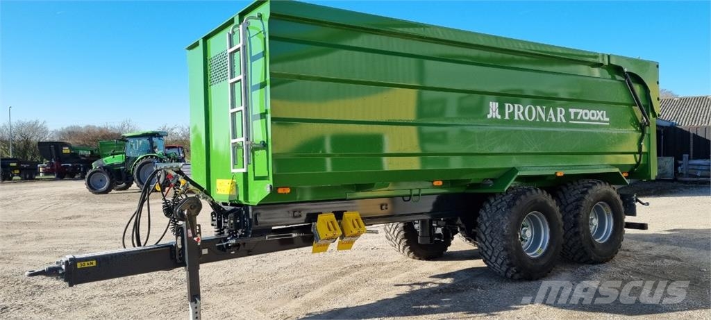 Pronar T700XL 18 TON TIPVOGN M.FRANSK BAGSMÆK Tipper trailers