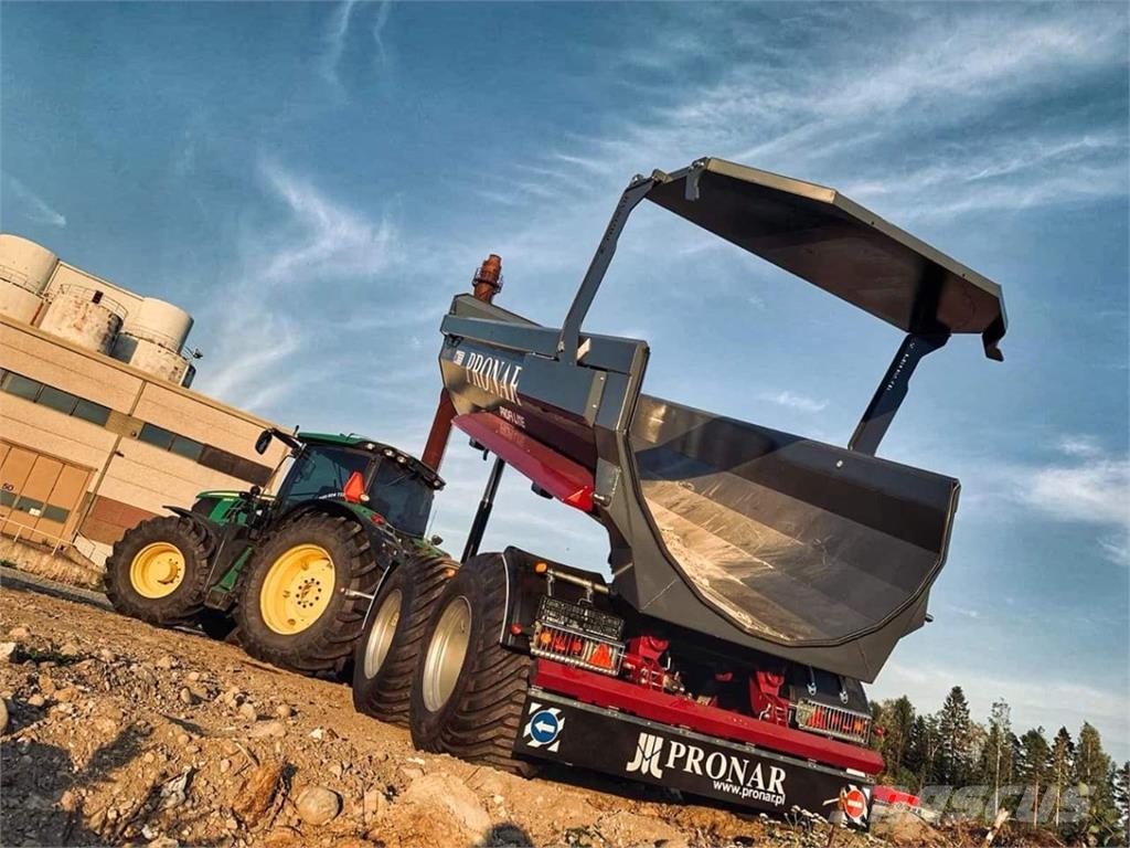 Pronar T701HP HALF PIPE DUMPERVOGN MEGET KRAFTIG - TILBUD Tipper trailers