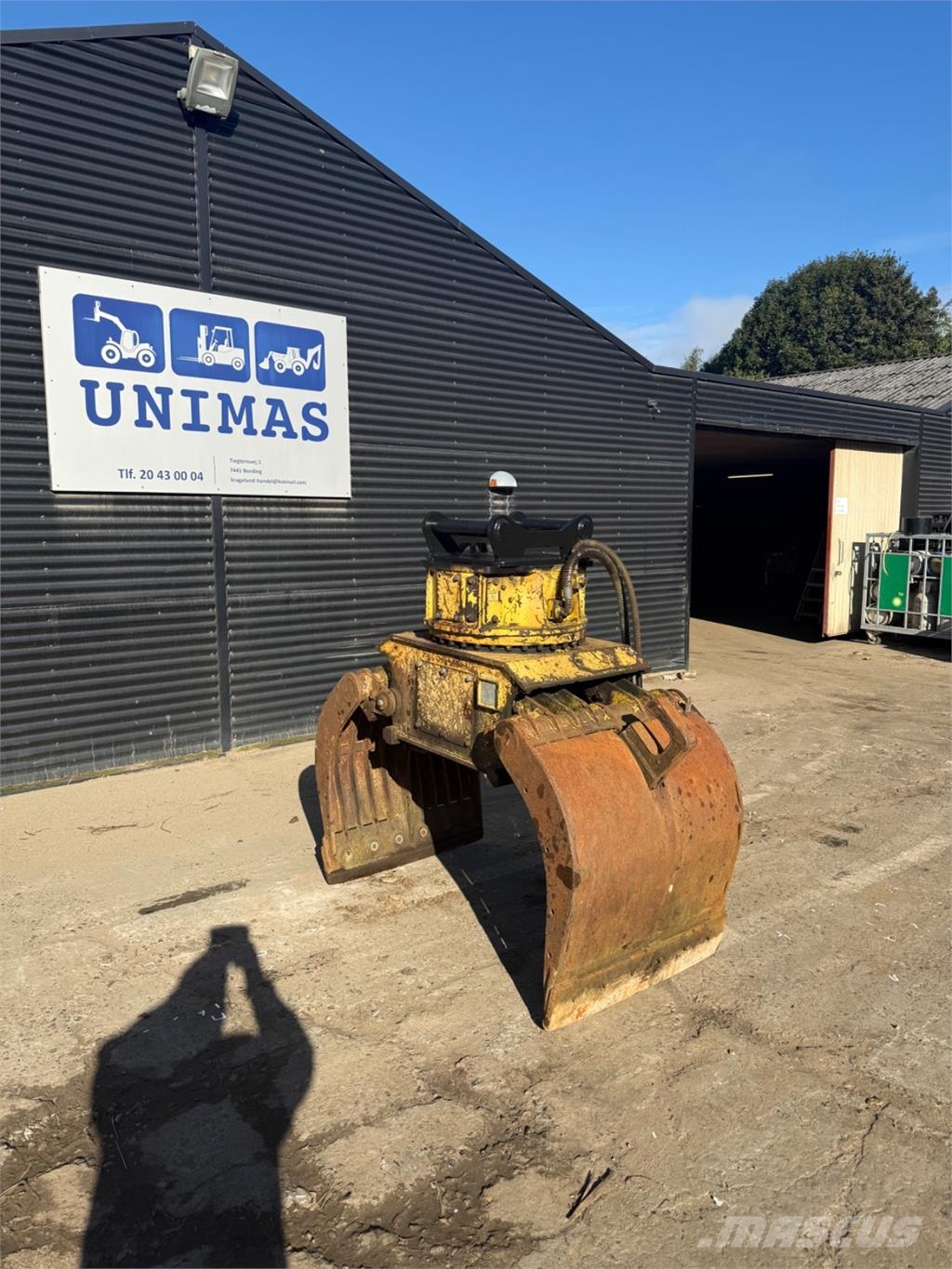  Sorteregrab med S60 Gribere