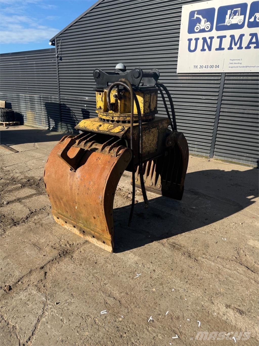  Sorteregrab med S60 Gribere