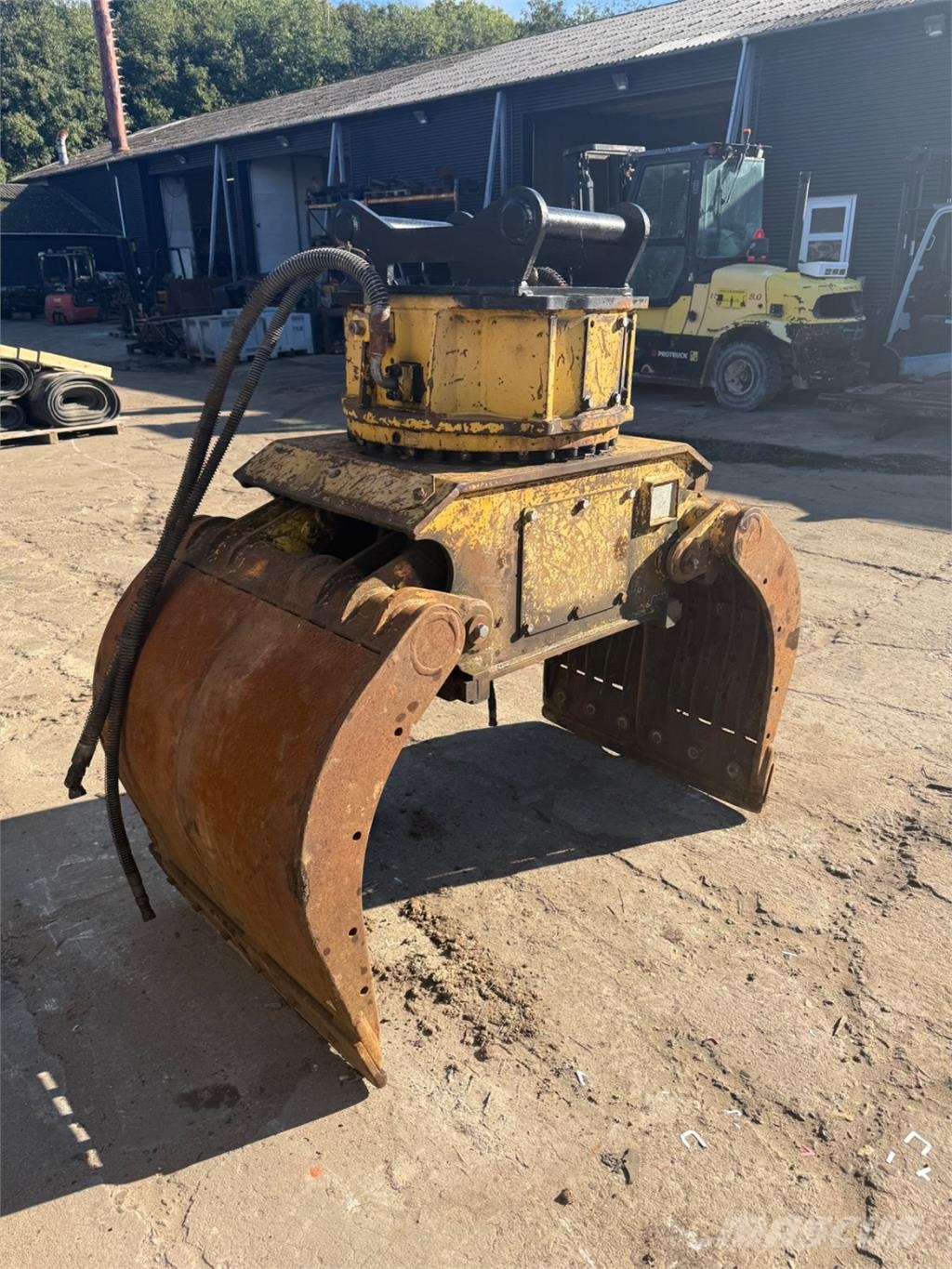  Sorteregrab med S60 Gribere