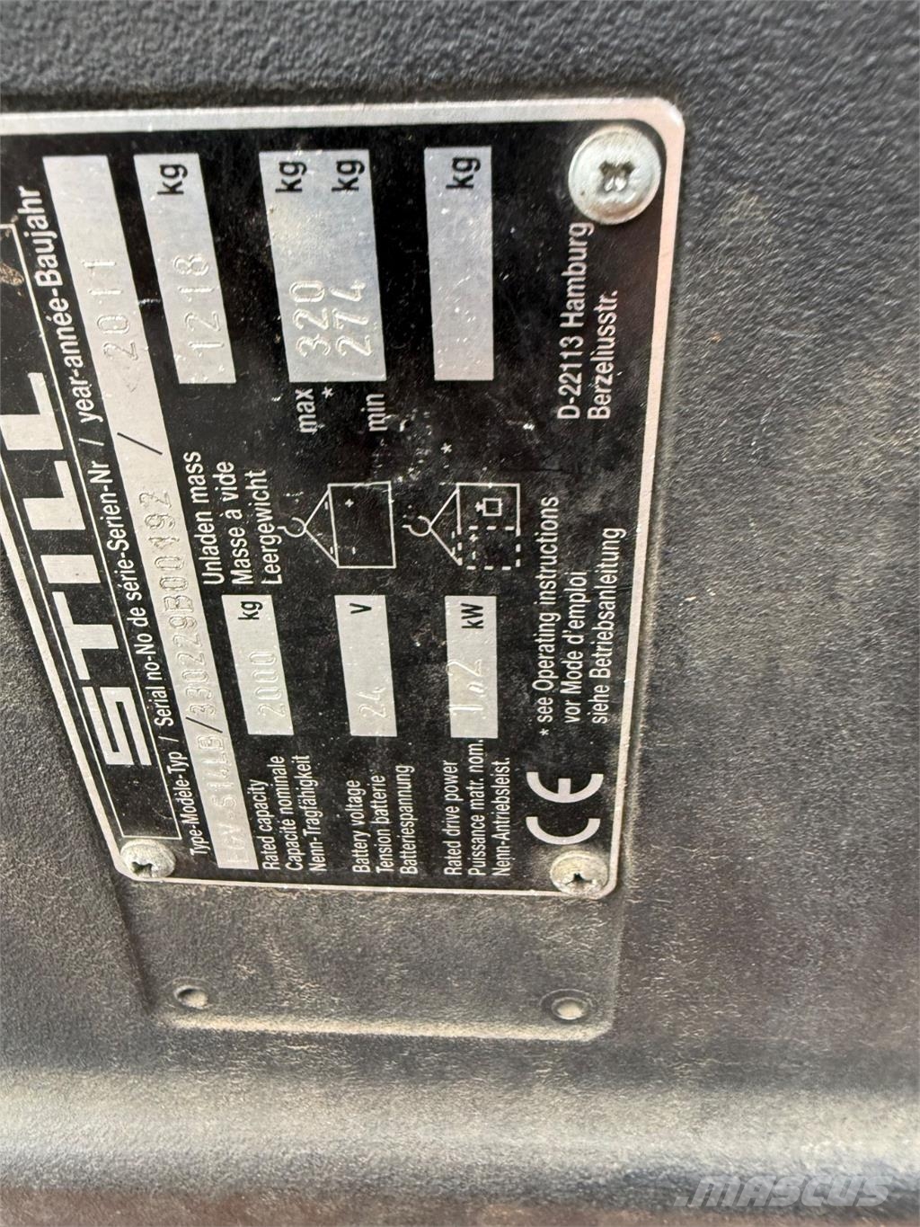 Still EGV14S Apiladores manuales