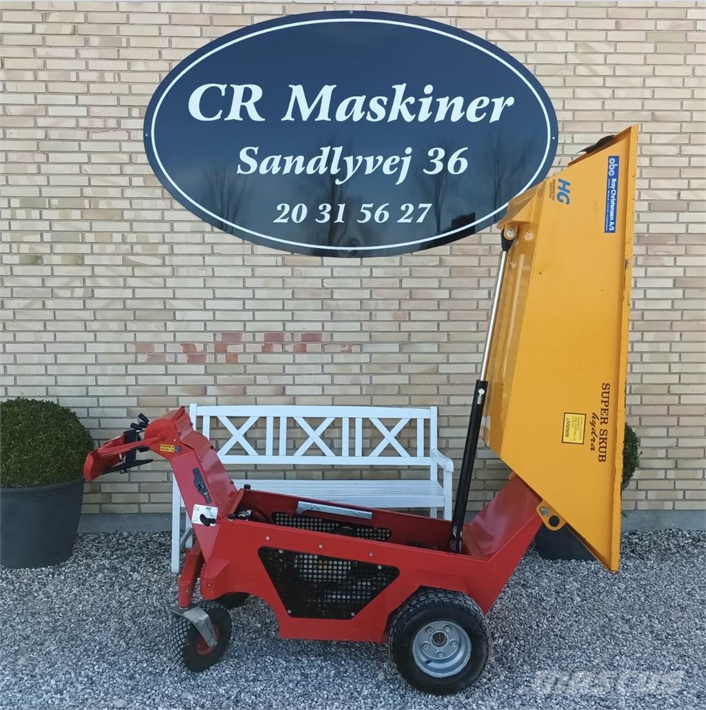SuperSkub hg hydra med elstart Damperi za gradilište
