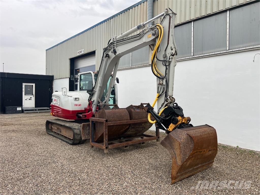 Takeuchi TB 290 - 8.400 kg. / Engcorn rotortilt, centralsmø Crawler excavators