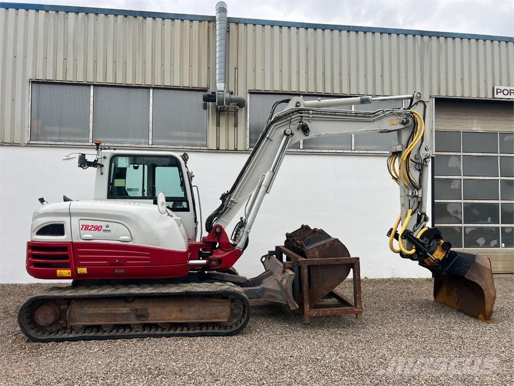 Takeuchi TB 290 - 8.400 kg. / Engcorn rotortilt, centralsmø Crawler excavators