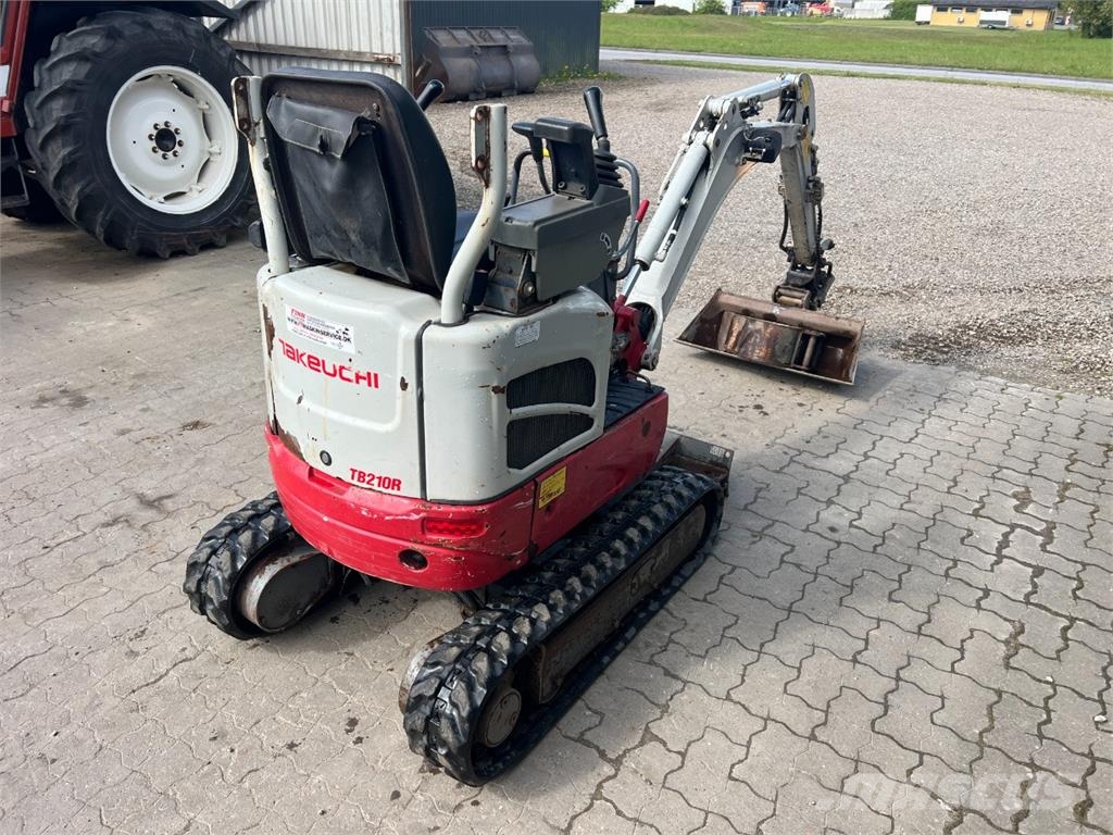 Takeuchi TB210R - Minigraver / Tiltman og 2 skolve Minibagger < 7t