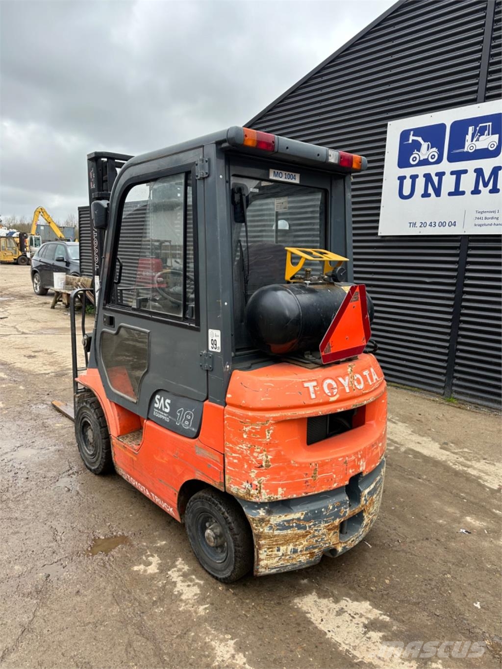 Toyota FG18 LPG forklifts