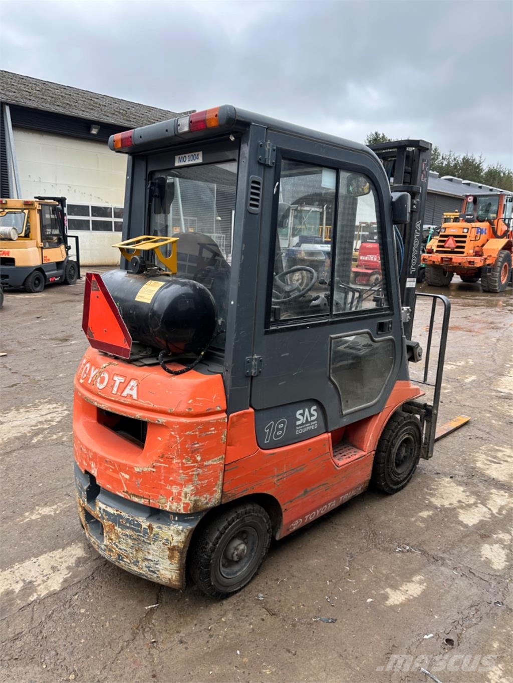 Toyota FG18 LPG forklifts