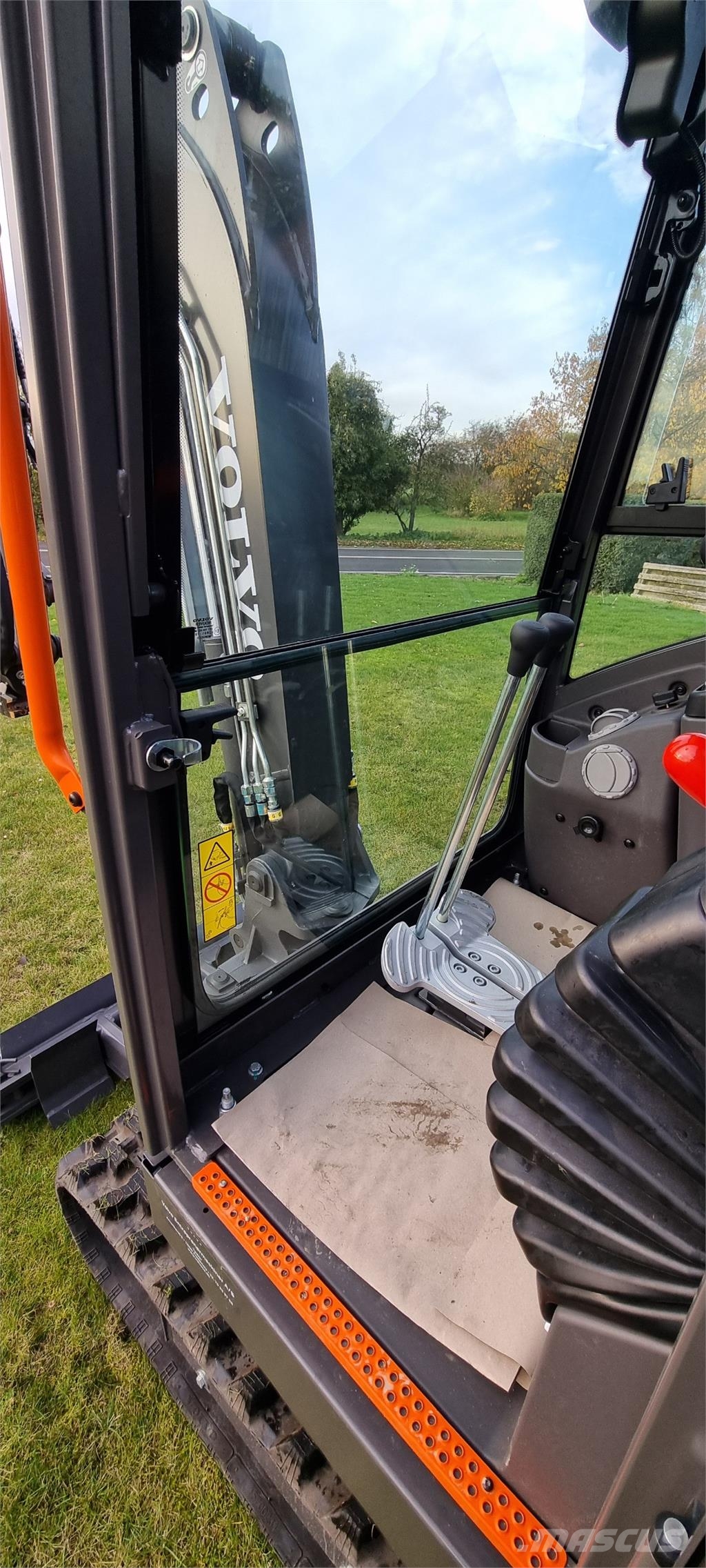 Volvo ec20e minigraver BILLIGSTE I DK Mini ekskavatörler, 7 tona dek