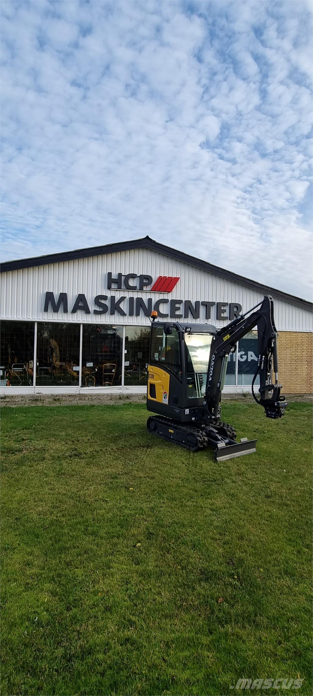 Volvo ec20e minigraver BILLIGSTE I DK Mini ekskavatörler, 7 tona dek