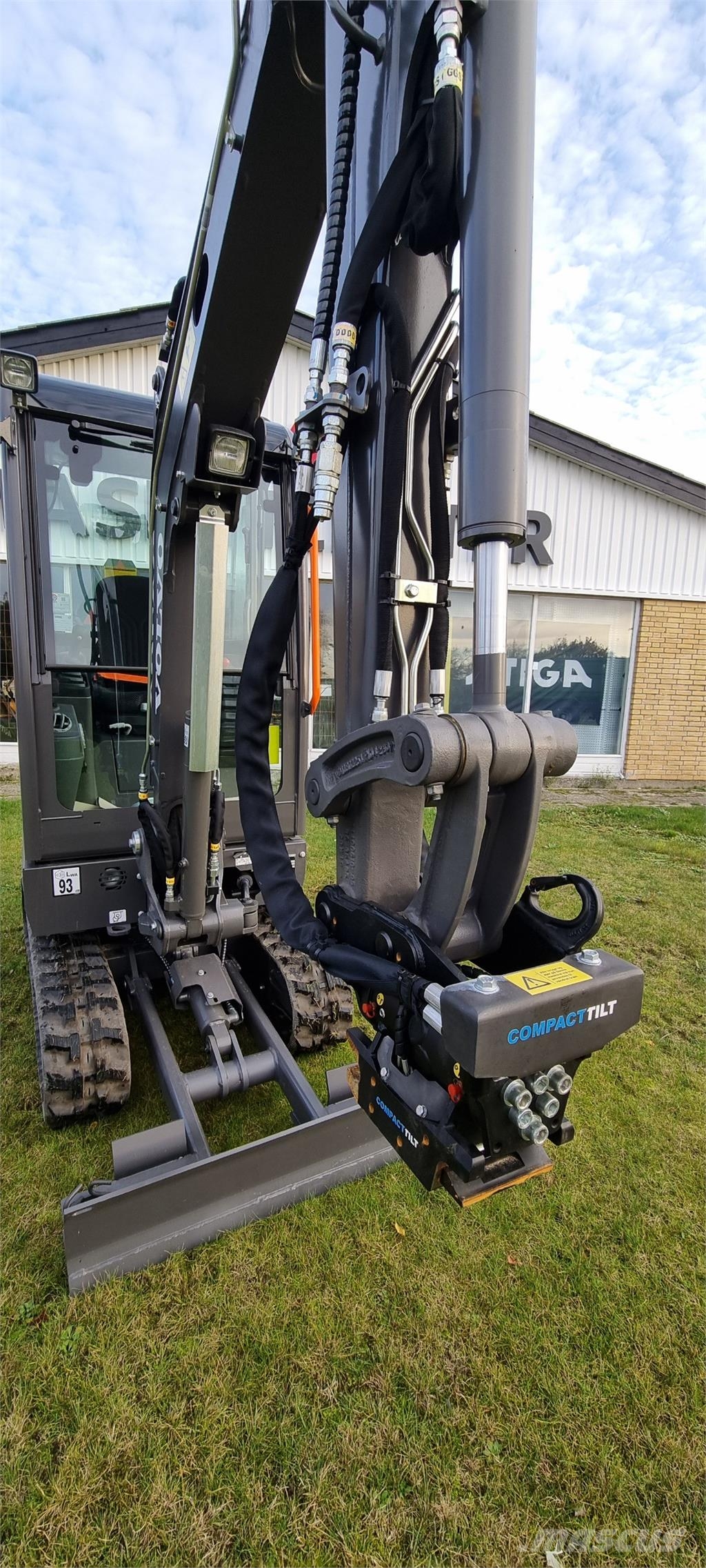 Volvo ec20e minigraver BILLIGSTE I DK Mini ekskavatörler, 7 tona dek