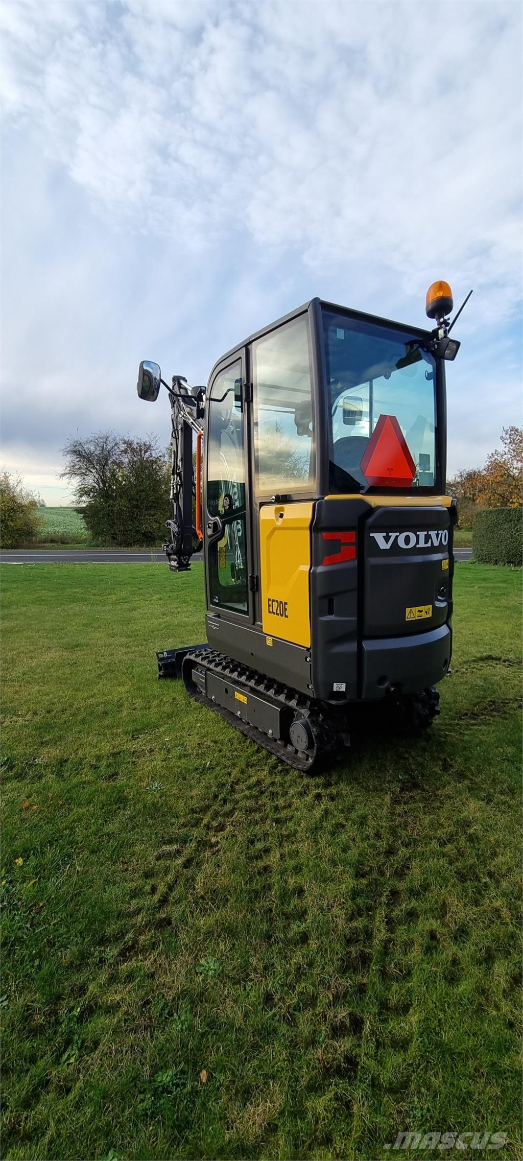 Volvo ec20e minigraver BILLIGSTE I DK Mini ekskavatörler, 7 tona dek