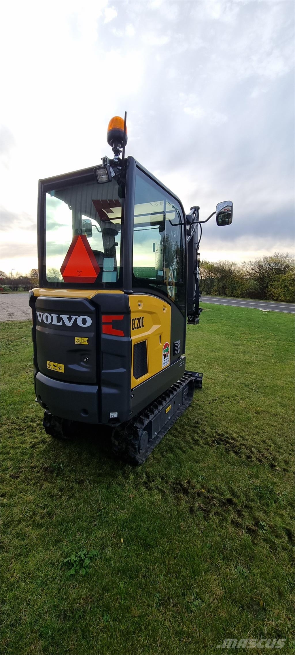 Volvo ec20e minigraver BILLIGSTE I DK Mini ekskavatörler, 7 tona dek