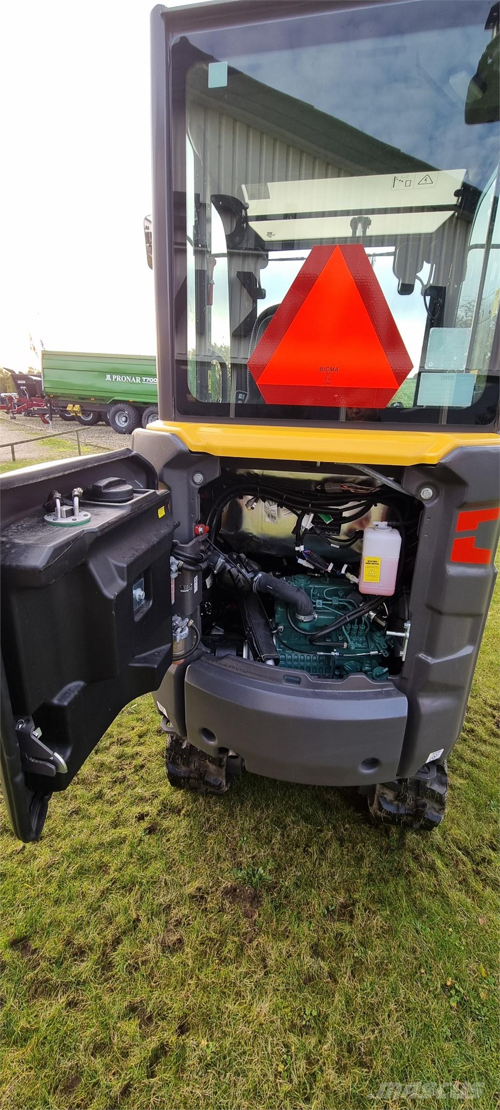 Volvo ec20e minigraver BILLIGSTE I DK Mini ekskavatörler, 7 tona dek