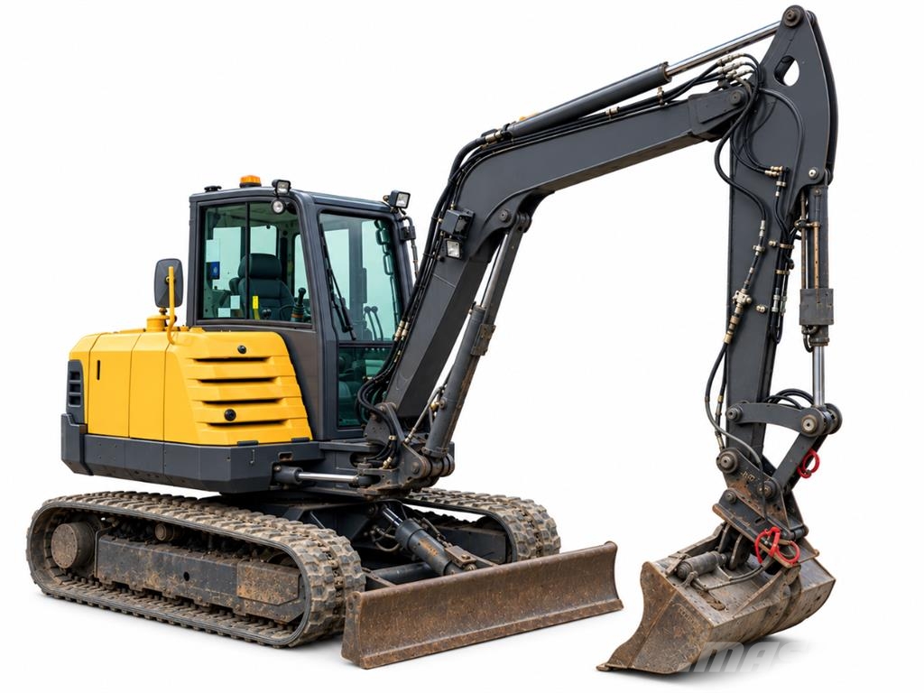 Volvo EC55C Gravemaskiner på larvebånd