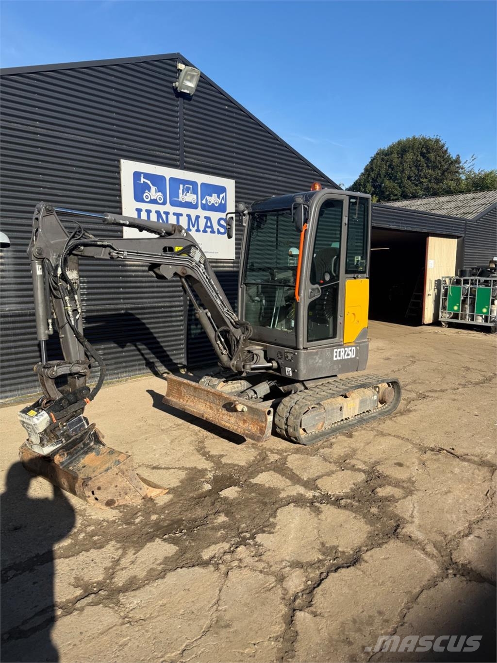Volvo ECR25D Mini ekskavatori < 7 t