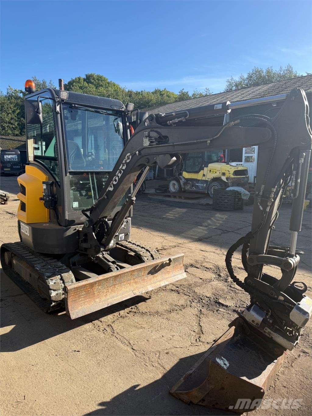 Volvo ECR25D Mini ekskavatori < 7 t