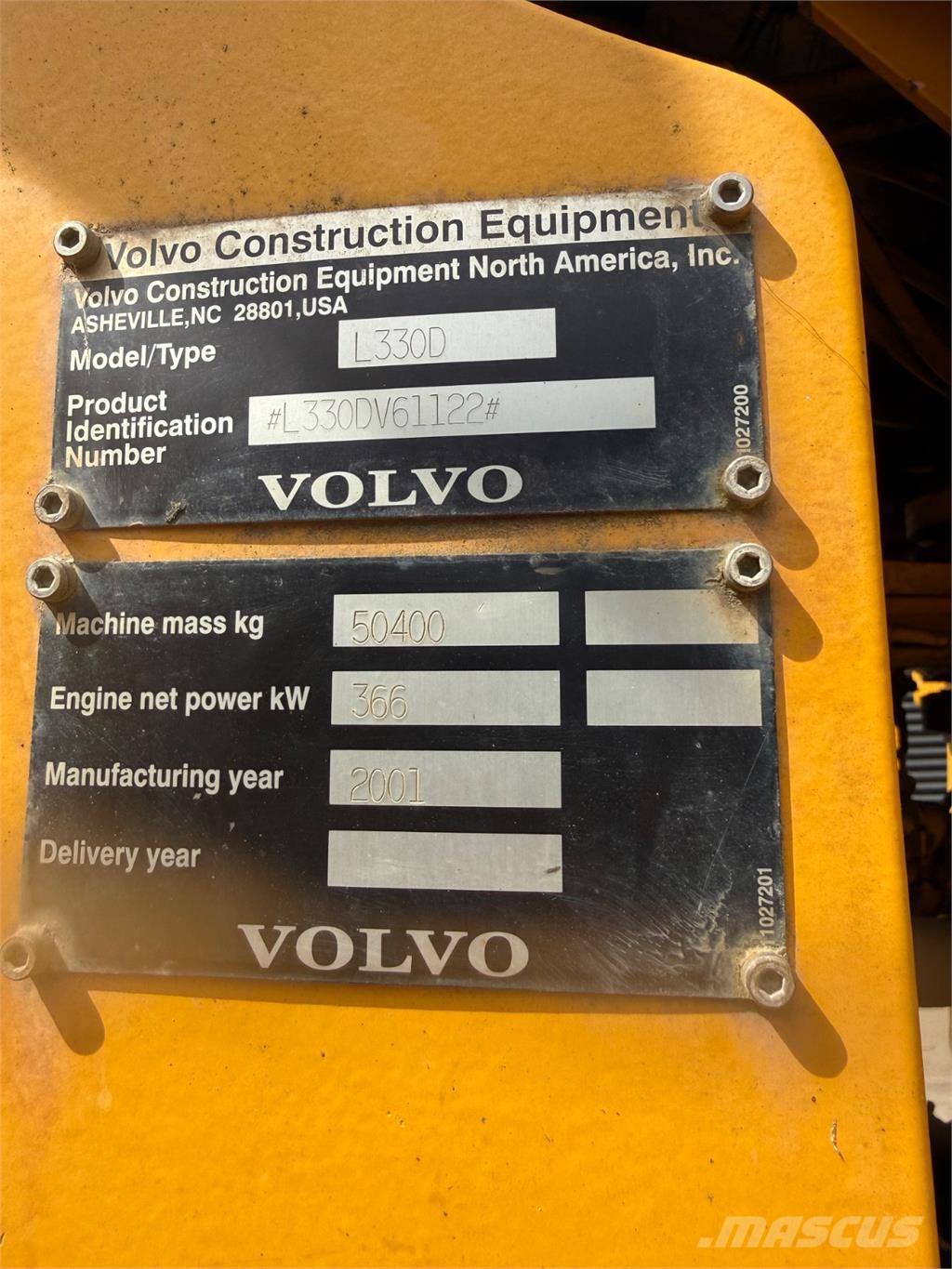 Volvo L330D Колесни товарачи