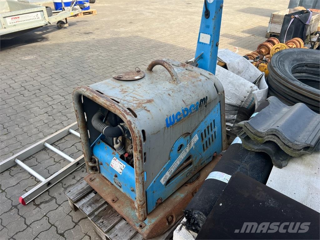 Weber Pladevibrator Weber MT CR 8 CCD دكاكات أفقية
