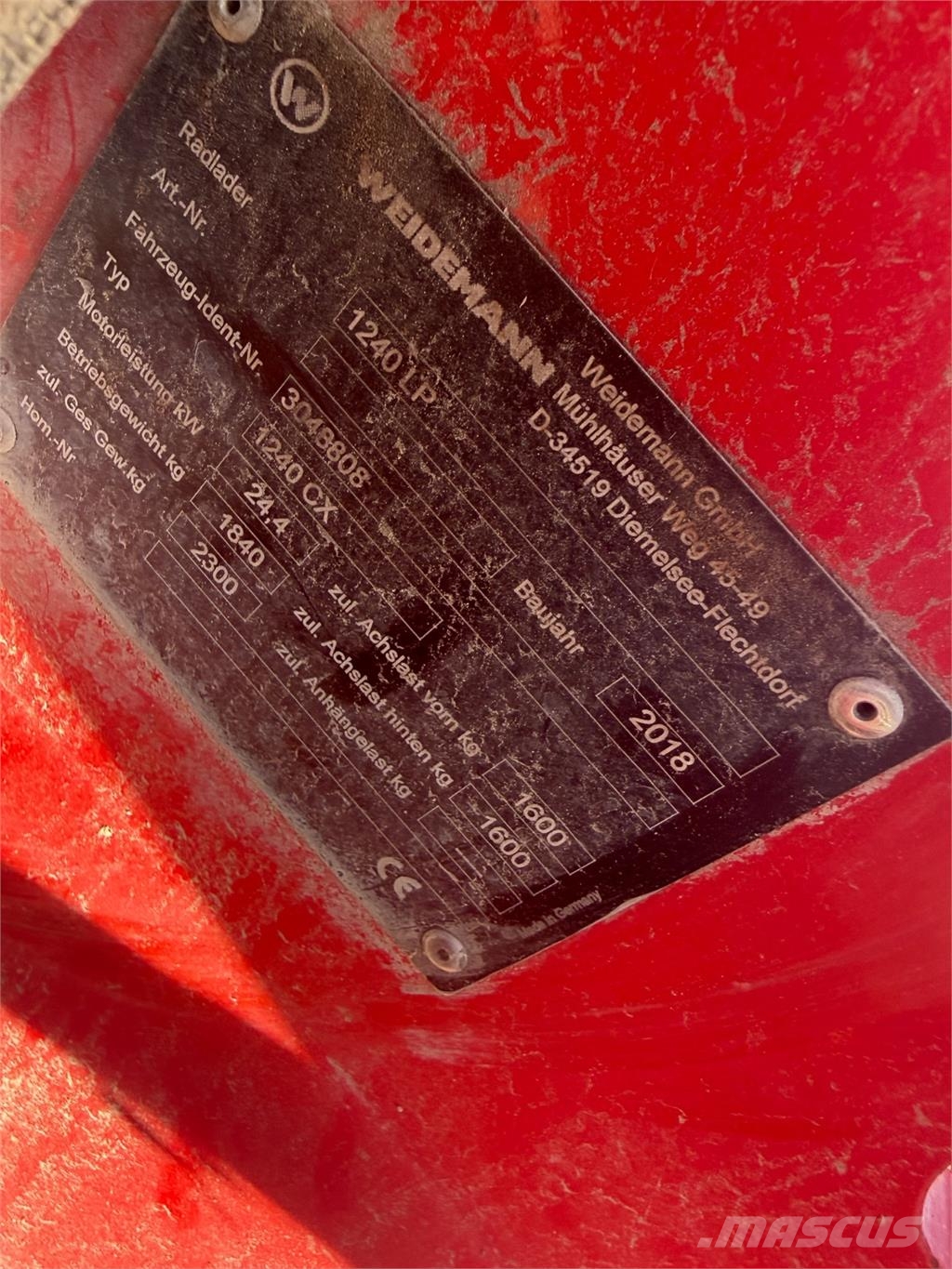 Weidemann 1240LP Mini utovarivači