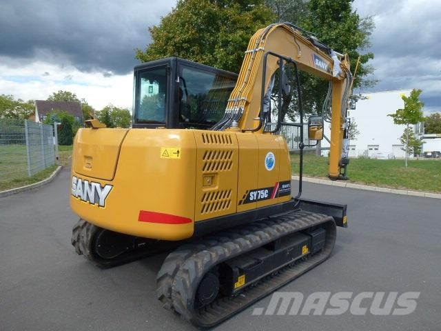 Sany Kompaktbagger SY75C A/C New SANY Kompaktbagger SY7 Vikšriniai ekskavatoriai