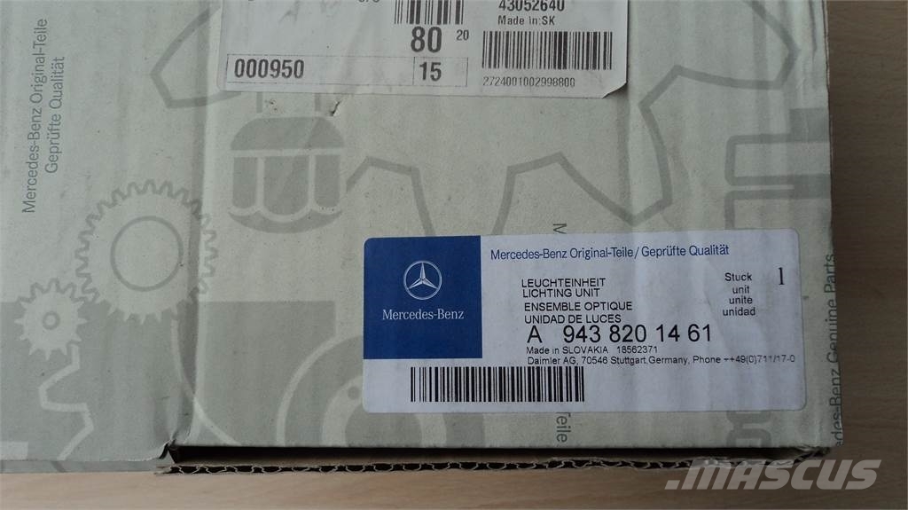 Mercedes-Benz FAROL MB A9438201461 其他組件