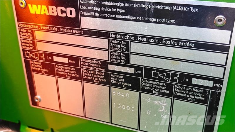 Amazone UX 8601 Super الرشاشات