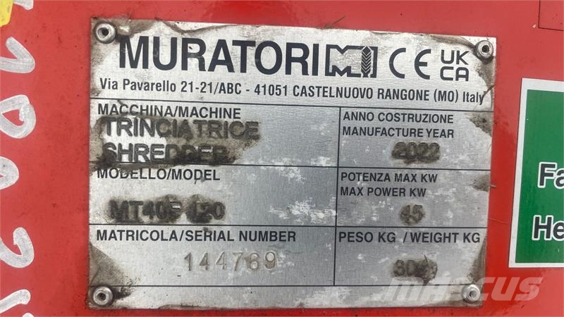 Antonio Carraro SP 4400 HST Inkl. Muratori slagleklipper Manji traktori